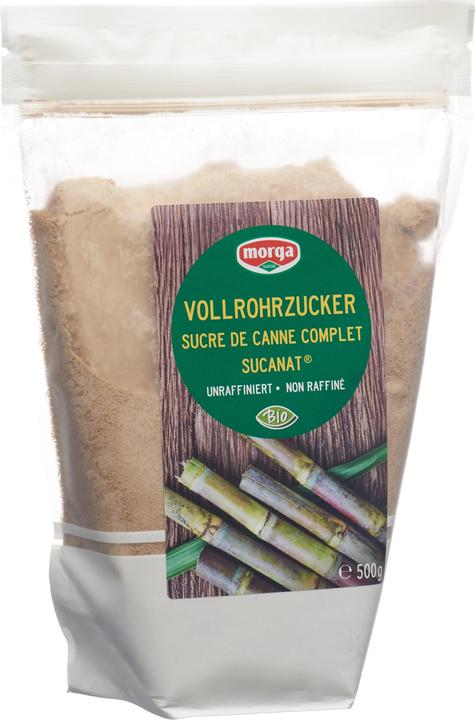Produktbild Morga Sucanat Vollrohrzucker Bio (521 g)