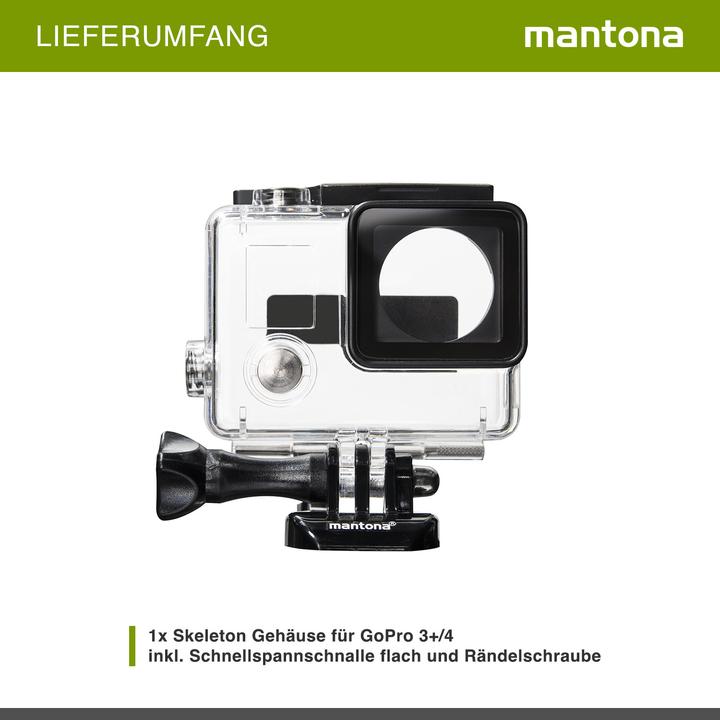 Produktbild mantona Gehäuse für GoPro (Hero 4)
