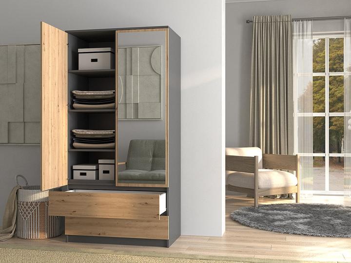 Produktbild Topeshop Szafa Malwa (90 x 50 x 180 cm)