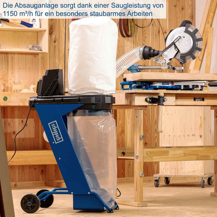 Actual product image Scheppach Extraction unit DC500 (Extraction system)