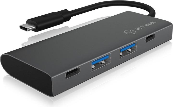 Produktbild Icy Box USB-Hub IB-HUB1428-C31 (USB-C, 4 Ports)