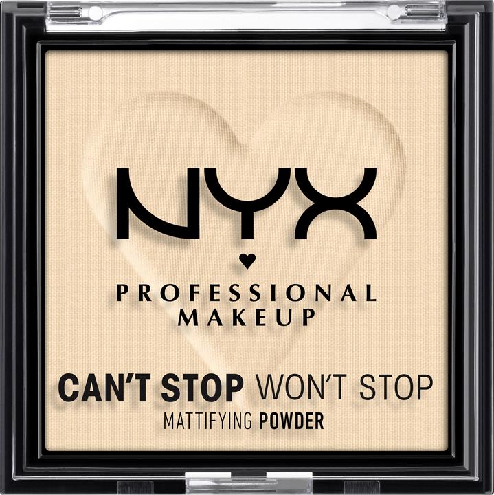 NYX Professional Make-Up Puder Can't Stop Won't Stop Mattifying 02 Light (02 Light)