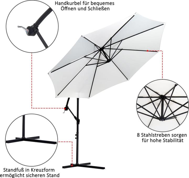 Produktbild Jamb Ampelschirm (3 m)