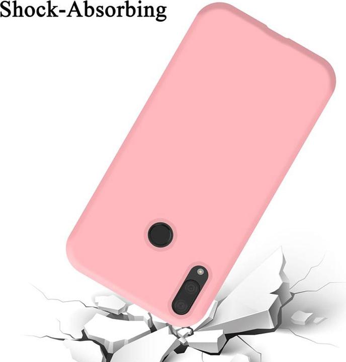 Immagine prodotto Cadorabo Copertura della cassa del silicone liquido TPU (Huawei Y7 Prime (2019), Huawei Y7 (2019))
