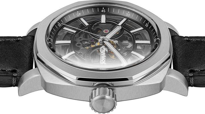 Actual product image Ingersoll 1892 Ingersoll I16401 Herrenuhr Ingersoll Outrider Automatik 44mm 5ATM (Skeleton watch, 44 mm)