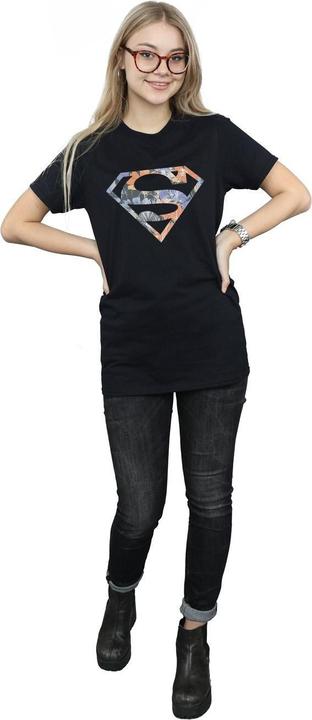 Produktbild Superman Floral Logo 2 TShirt (XXL)
