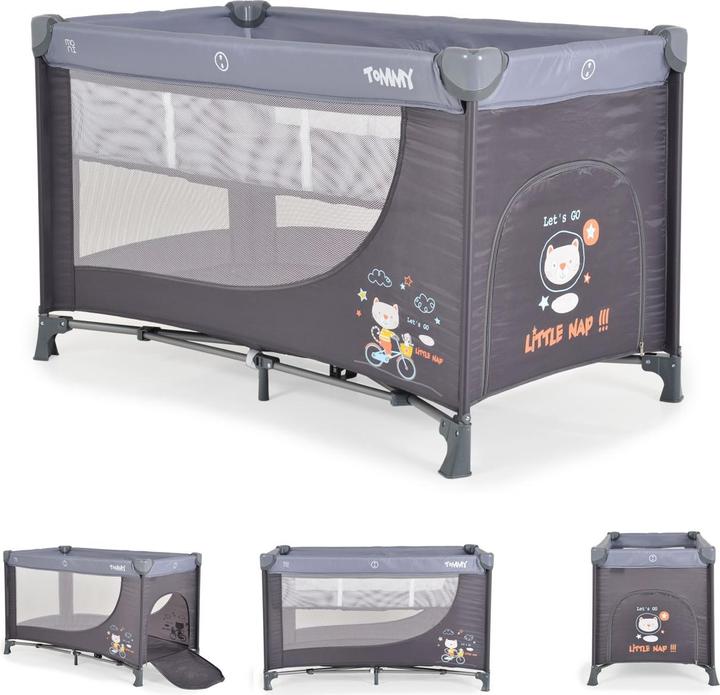 Image du produit Moni lit de voyage Tommy, 2 niveaux