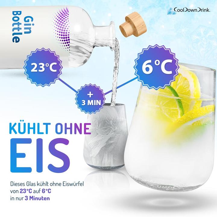 Immagine prodotto CoolDownDrink Bicchiere CDD CoolDownDrink 300 ml (0.30 l, 1 x)
