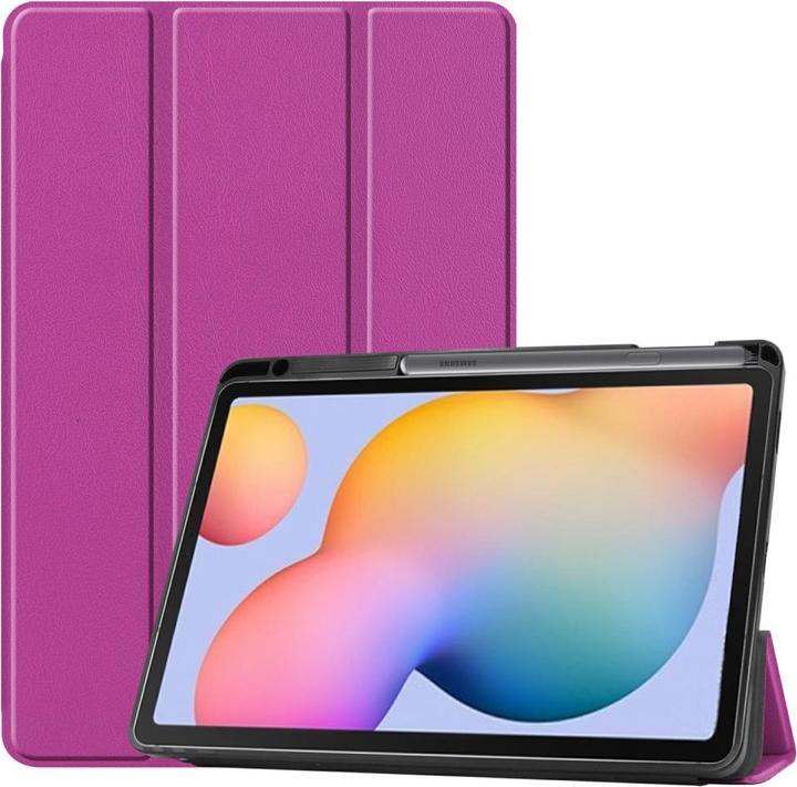 Immagine prodotto Cover-Discount Galaxy Tab S6 Lite - Tri-fold Smart Leather Case viola (Galaxy Tab S6 Lite 10.4 (2020))