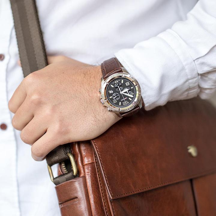 Produktbild M Watch Mondaine Drive - WBD.16420.LG (Chronograph, Swiss Made, 42 mm)