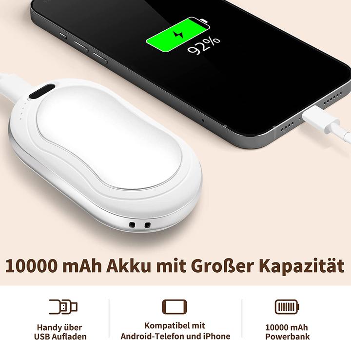 Actual product image Lomvset Electric Hand Warmer
