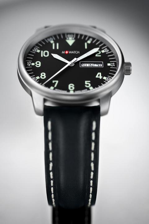 Produktbild M Watch Mondaine Aero 40 (Swiss Made, Analoguhr, 40 mm)
