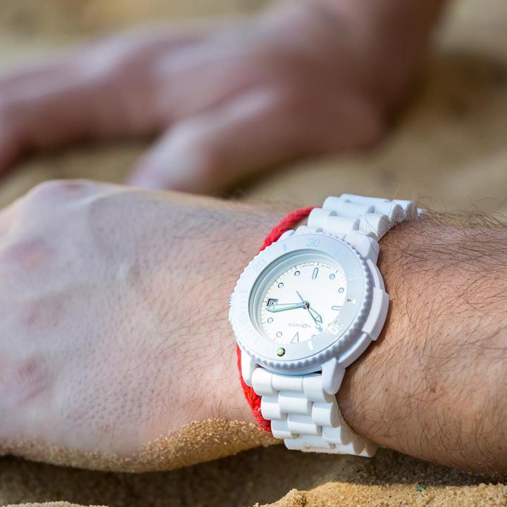Produktbild M Watch Mondaine Aqua (Analoguhr, Swiss Made, 43 mm)