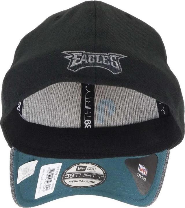 Actual product image New Era NFL - Philadelphia Eagles - Grey Collection 39Thirty Cap Black SM (54, 55, 56, 57)