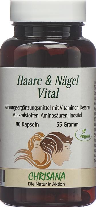 Produktbild Chrisana Haare & Nägel Vital Kaps (90 Stück, Kapseln, 79 g)