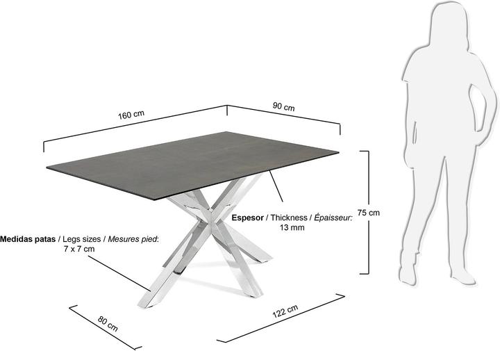Image du produit Kave Home Arya (160 x 90 x 75 cm)