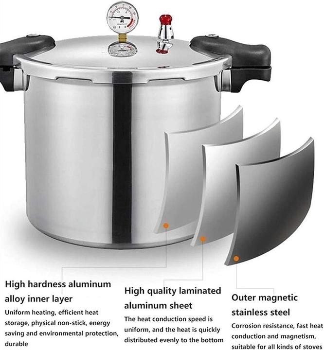 Image du produit Ghkwxue Cocotte-minute argent 25L