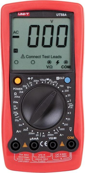Uni-T Universele multimeter UT58A