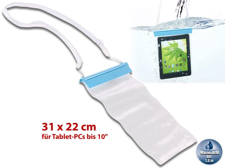 Immagine prodotto Somikon Custodia universale impermeabile per iPad e Tablet PC (iPad 4, iPad Air)
