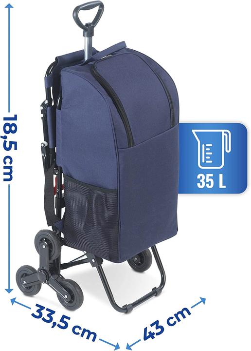 Actual product image Wenko Shopping trolley with seat