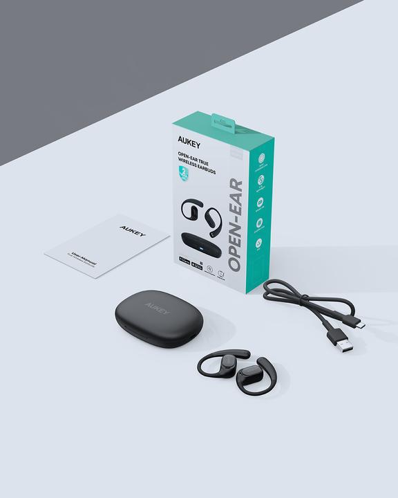 Produktbild Aukey SPORTS FIT OPEN-EAR - Earbuds (35 h, Kabellos)