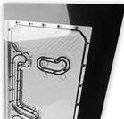 Actual product image Stealkey Customs Phanteks NV7 x Stealkey Distroplate D-RGB- weiss