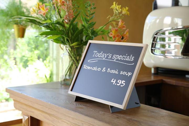 Actual product image Hendi Chalkboard with stand
