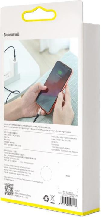 Produktbild Baseus PD Flash Charge Kabel (1 m, USB 3.0)