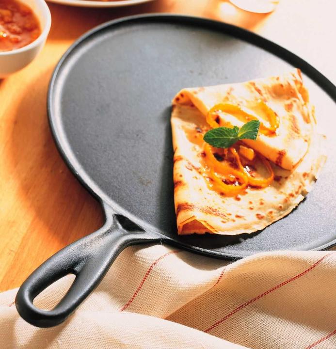 Image du produit Le Creuset Signature (27 cm, Poêle à crêpe, Fonte)
