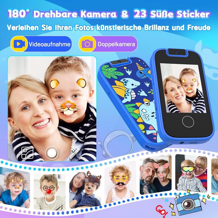 Image du produit Dhapy Kinder Smartphone mit Touchscreen und MP3 Funktion
