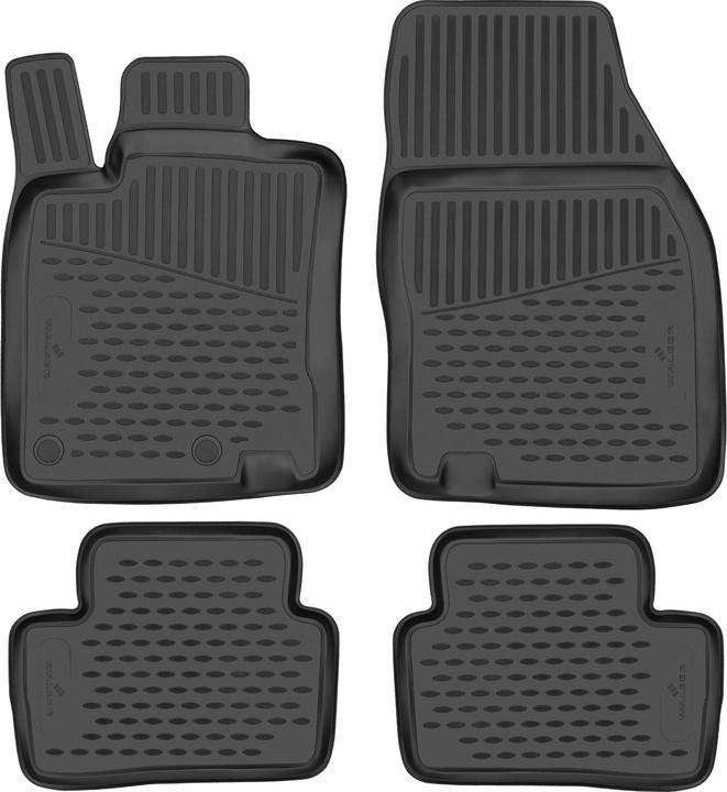 Produktbild Walser Gummimatten XTR für Renault Kadjar (HA, HL) 06/2015-2018 (2 Vordermatten + 2 Rückmatten)