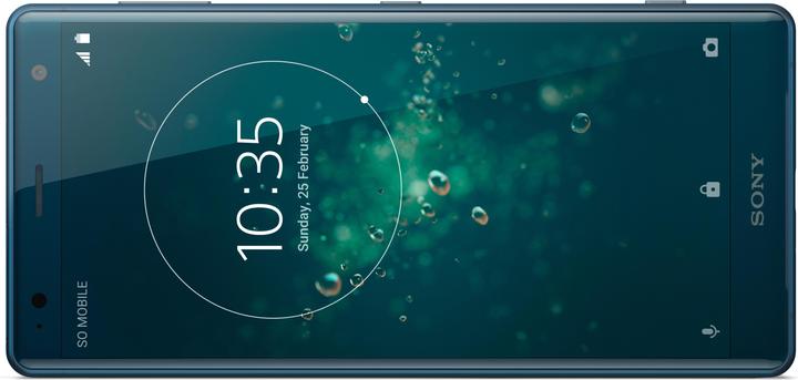 Actual product image Sony Xperia XZ2 EU (64 GB, Deep green, 5.70", Hybrid Dual SIM, 19 Mpx, 4G)