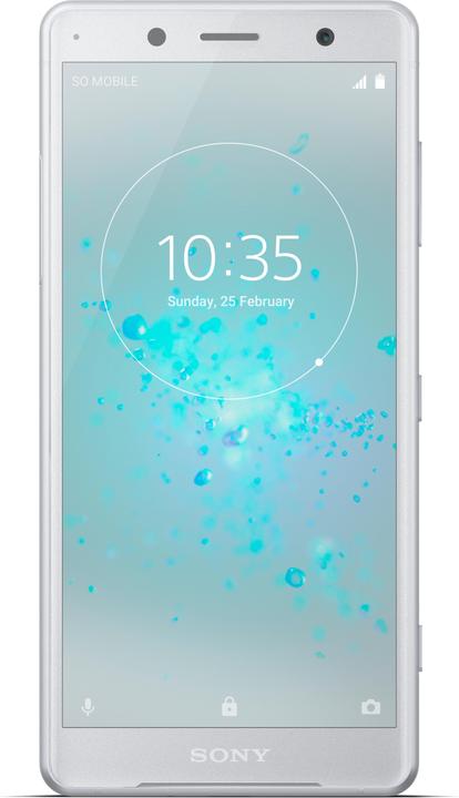 Produktbild Sony Xperia XZ2 Compact (64 GB, White Silver, 5", Single SIM, 19 Mpx, 4G)