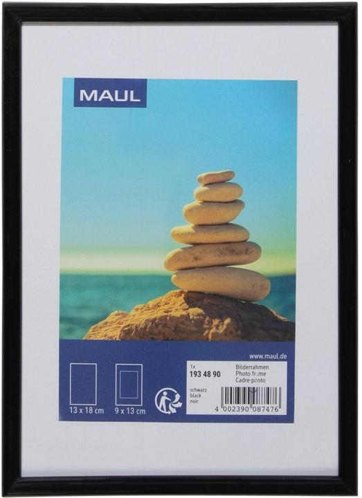 Image du produit Maul 1934890 Cadre photo changeant Format papier : 13 x 18 cm Noir (13 x 18 cm)