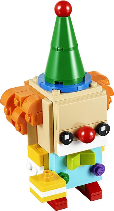 Actual product image LEGO BrickHeadz - Birthday Clown (40348, LEGO Brickheadz)
