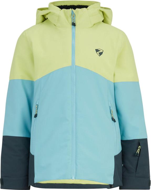 Actual product image Ziener Skiwear girls' ski jacket - AMAJA lime light - 128 (128)