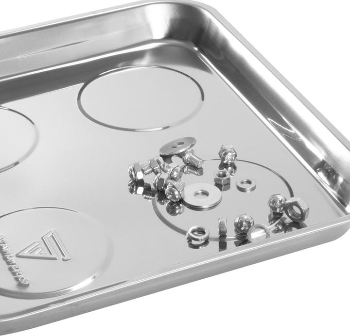 Actual product image Stahlwerk Magnetic tray MS-30 ST set of 3 270 x 292 x 30mm Magnetic disc adhesive tray (3 x)