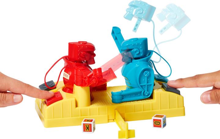 Actual product image Mattel Games Rock 'em Sock 'em Knock or Block (Multilingual)