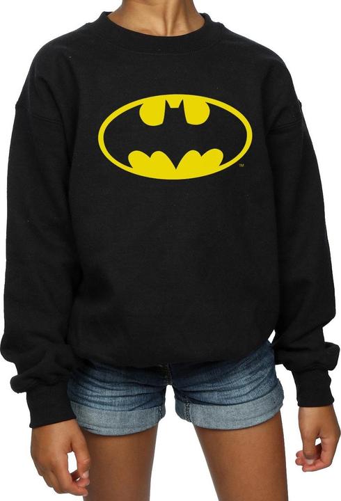 Immagine prodotto Batman Logo Felpa Ragazze (140, 146)