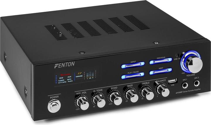 Image du produit Fenton Amplificateur stéréo AV120BT (Amplificateur)