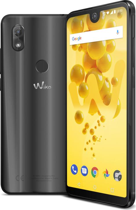 Wiko View 2 (32 GB, Anthracite, 6", Hybrid Dual SIM, 13 Mpx, 4G)