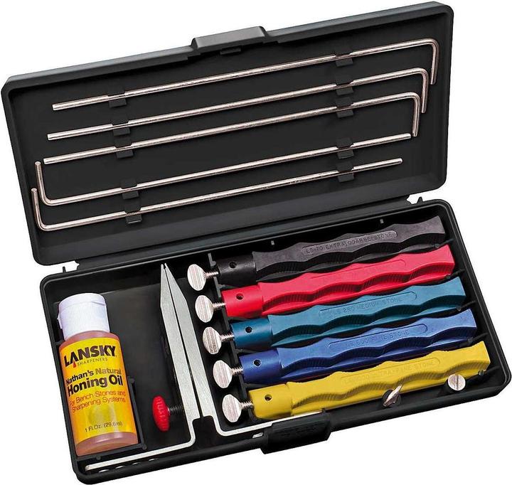 Actual product image Lansky Sharpening set 5 pieces