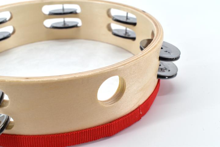 Actual product image Tambourine with mallet
