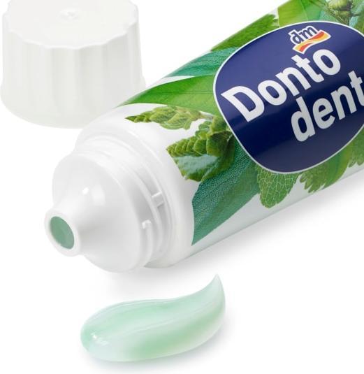 Produktbild dm Dontodent Zahnpasta Kräuter