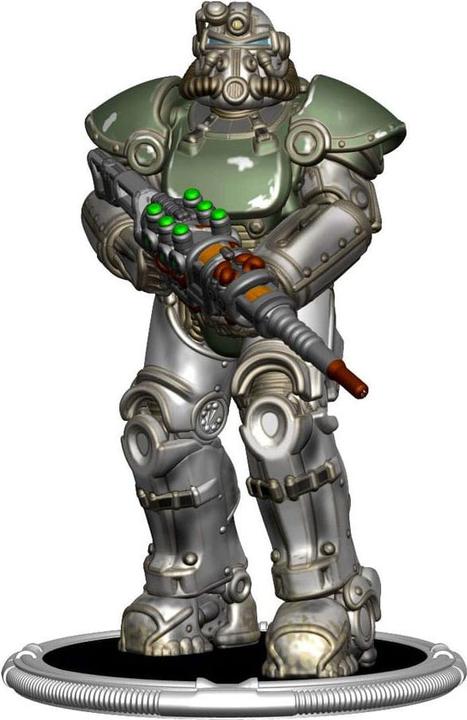 Produktbild Toynk Toys Fallout Minifiguren 2er-Pack Set F Raider & Vault Boy (Strong) 7 cm