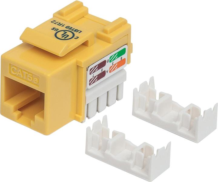 Actual product image Intellinet Cat5e Keystone Jack (Keystone module)