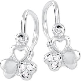 Brilio Girls heart earrings made of gold shamrock 239 001 00858 07
