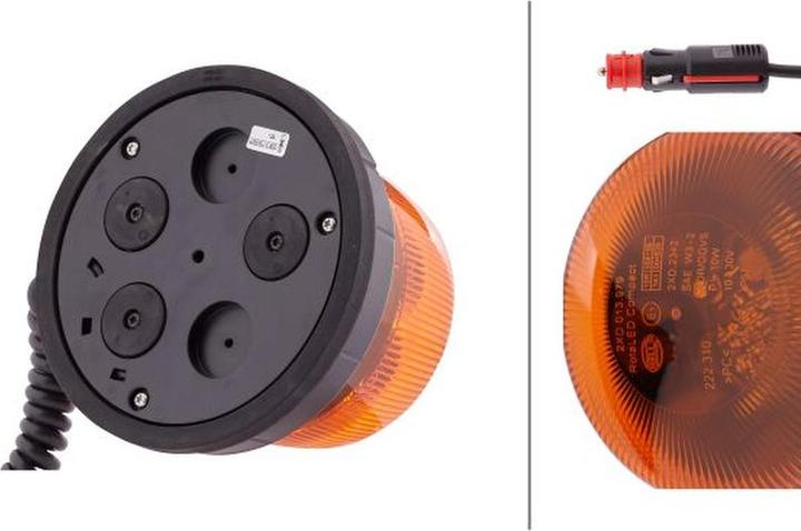 Image du produit Hella Feu de signalisation à éclats LED pour DAF VOLVO SENNEBOGEN FARESIN
