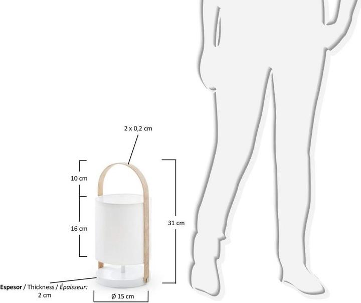 Actual product image Kave Home Zayla (E14)