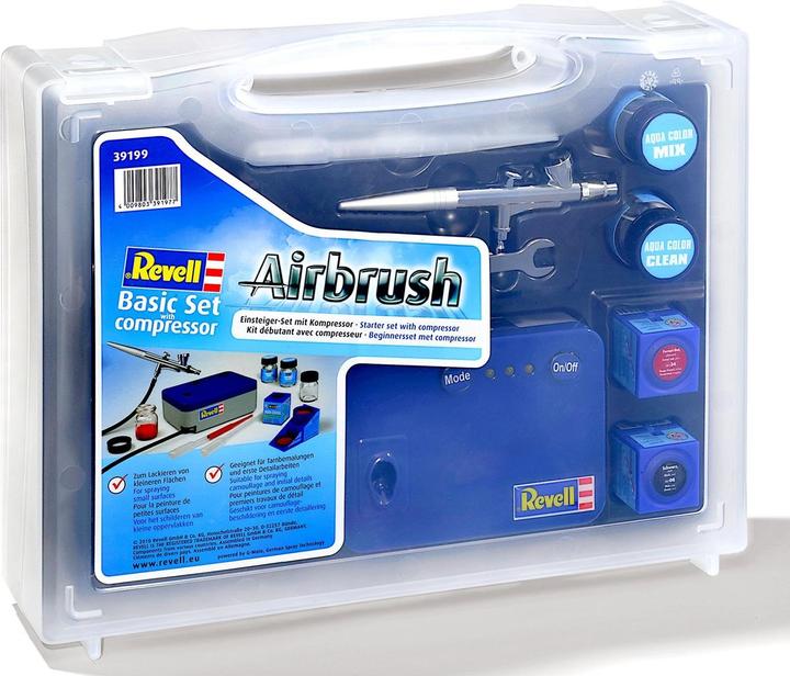 Produktbild Revell Airbrush Basic Set mit Kompressor